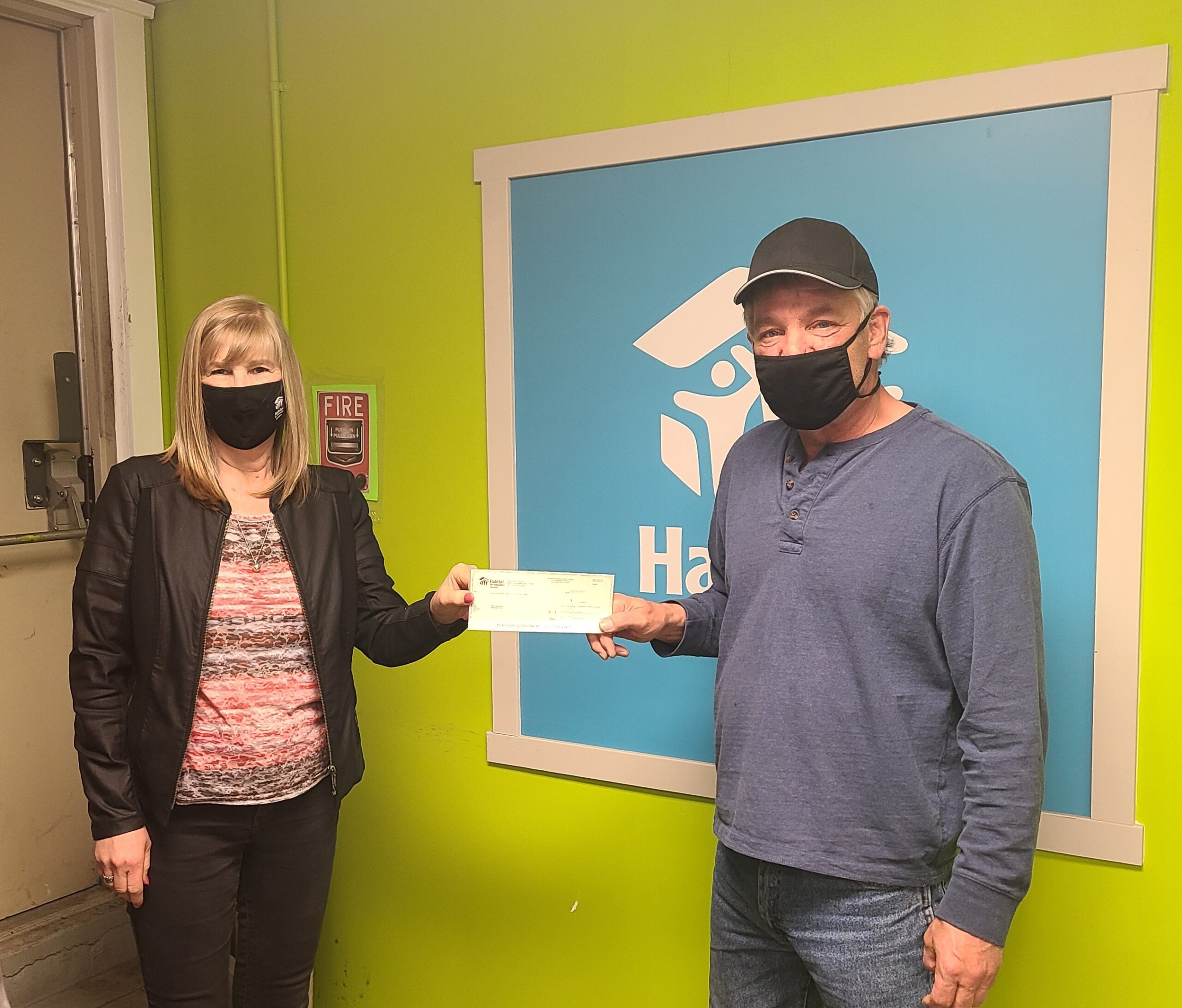 ReStore raffle winner March 31st, 2021 Habitat For Humanity Okanagan