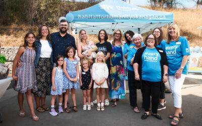 Habitat Okanagan to Celebrate Affordable Homeownership with Key Ceremony for Final Families in Lake Country