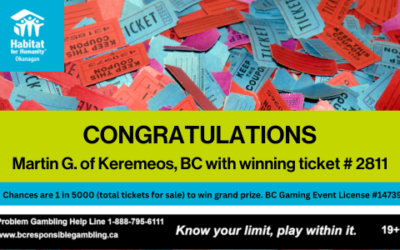 ReStore 50/50 Draw #4 – Dec 20th 2024