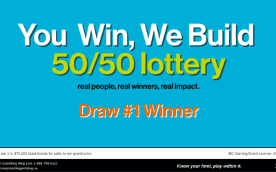 You Win, We Build 50/50 Draw #1 WINNER